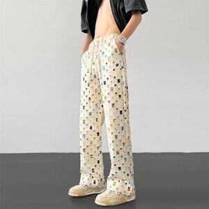 Artera - Mosaic - Straight fit White pants